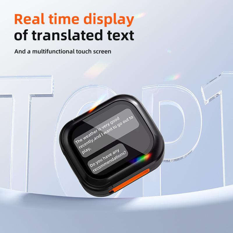 K10 AI Translation Earbuds — K10 AI Translation Earbuds with Touchscreen, Real-Time Language photo 4