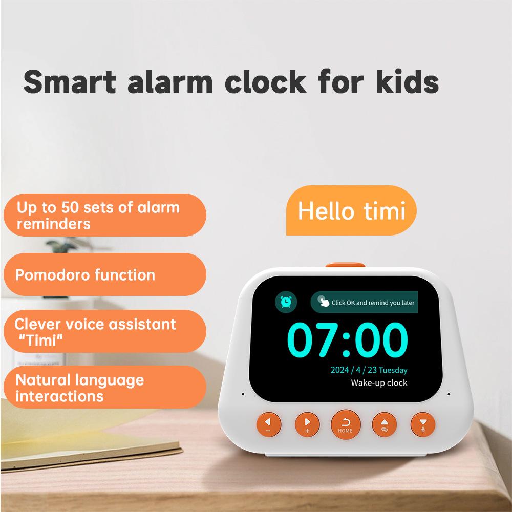 Smart alarm clock for kids
