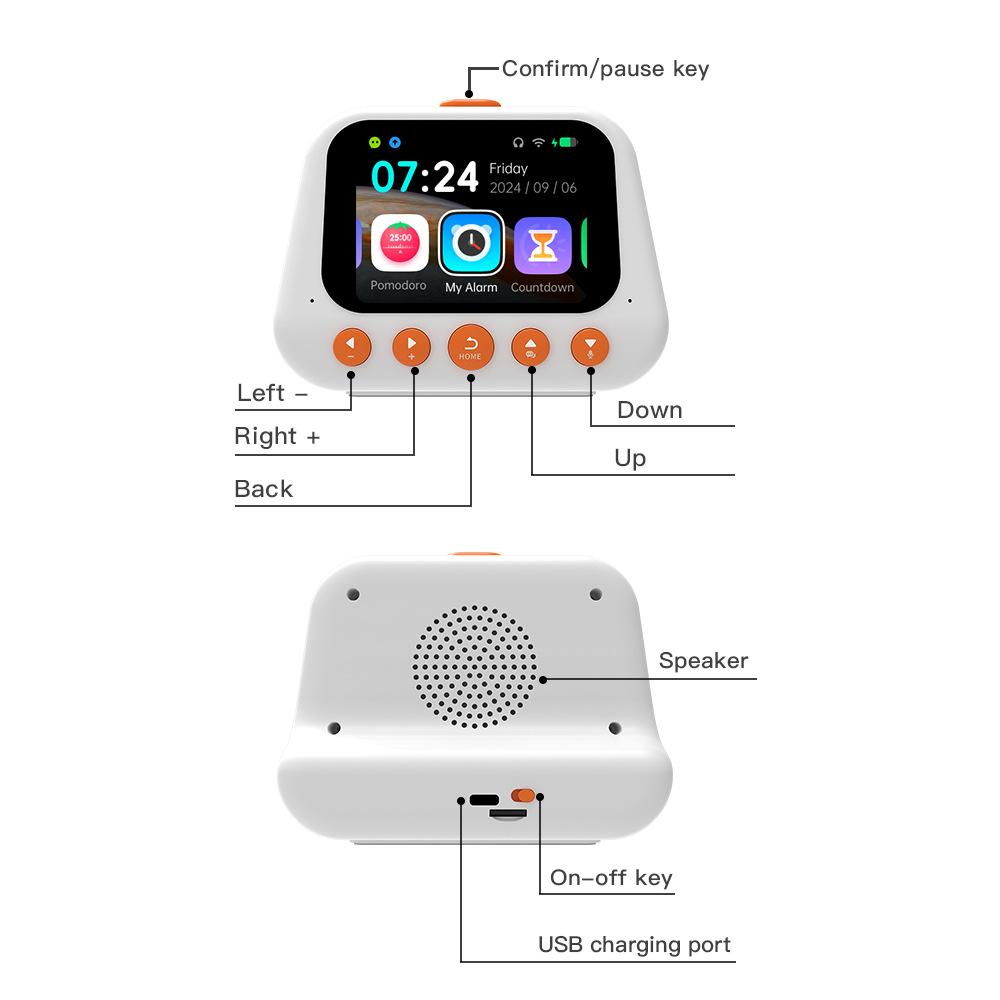 Smart alarm clock for kids