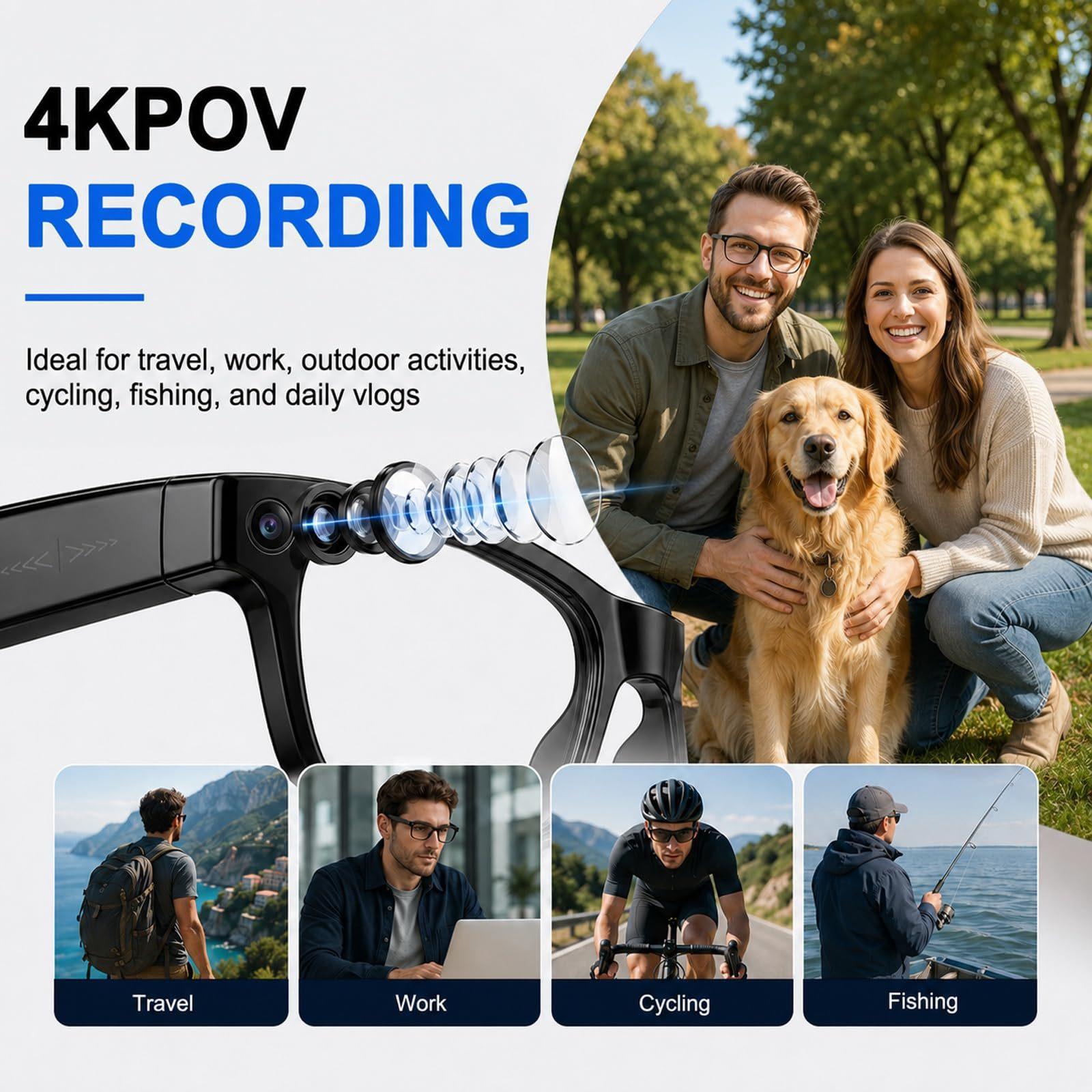 Al Smart Camera Glasses