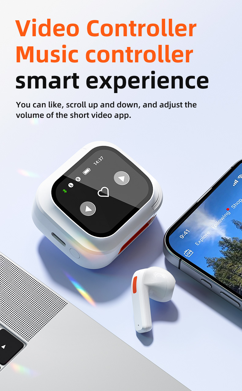 K10 AI Translation Earbuds — K10 AI Translation Earbuds with Touchscreen, Real-Time Language detail view 8