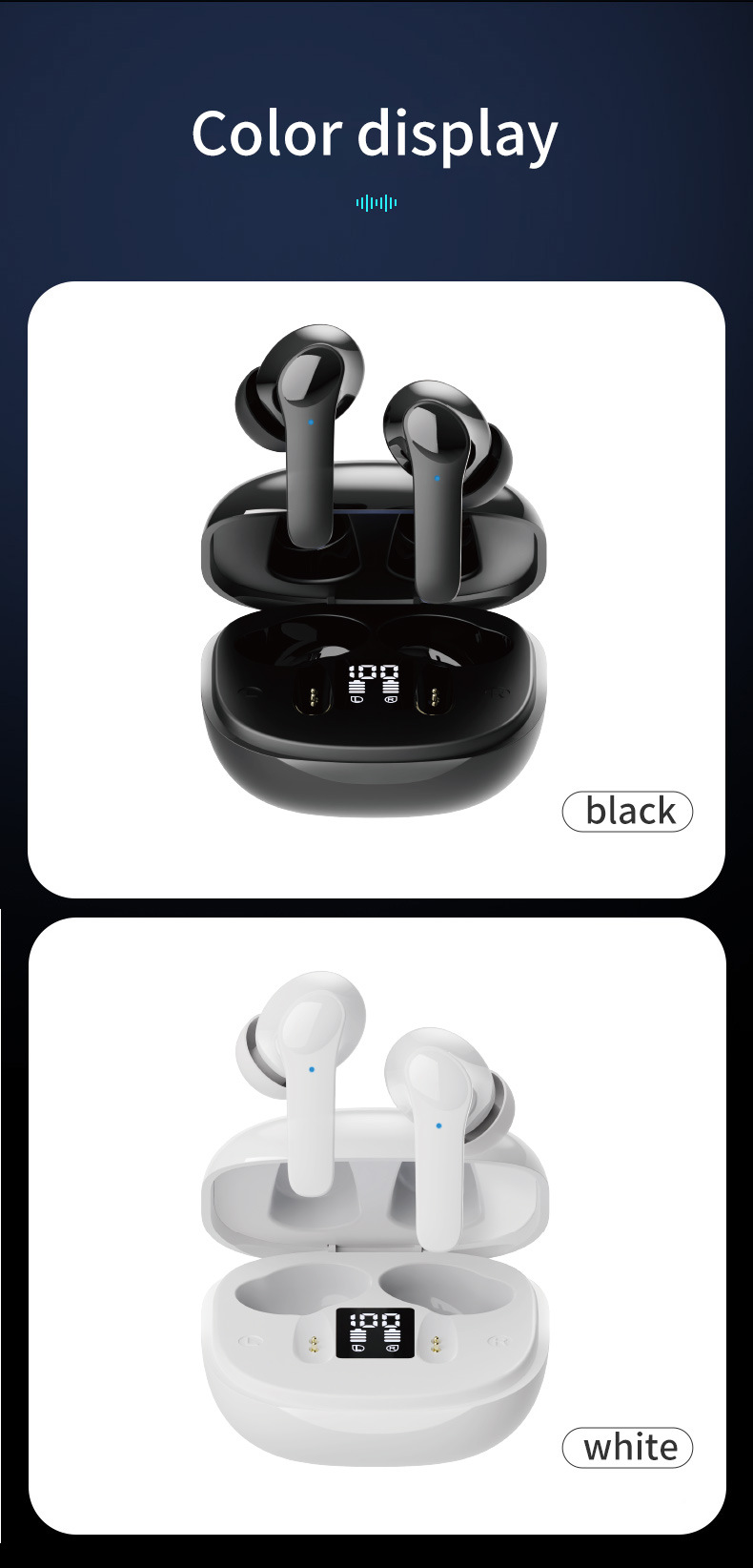 B11 Smart Voice Translation Earbuds — B11 Smart Translator Earbuds – 144 Languages, Real-Time detail view 12