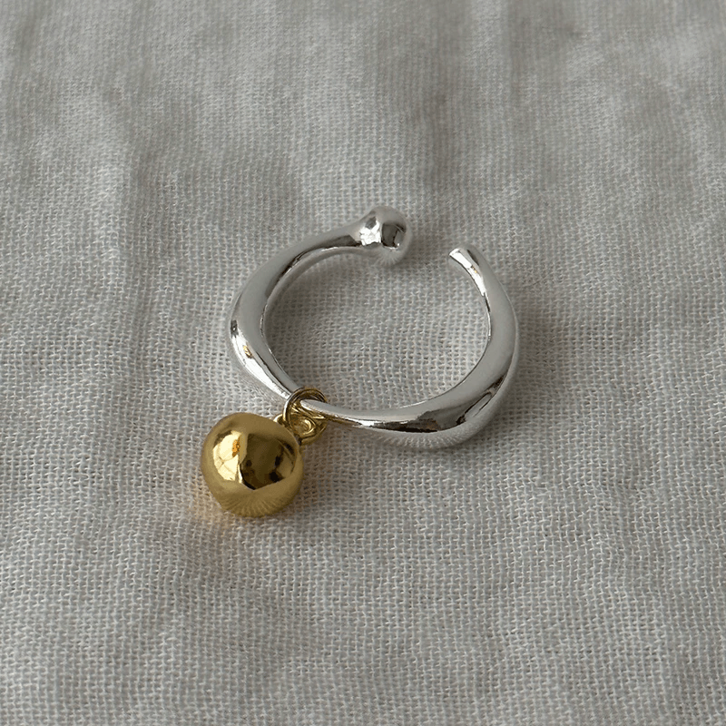 Handmade Silver Ring Collection – Pearl Rings, Open & Closed Designs — Original Handmade Silver Ring Collection – 925/999 Sterling detail view 30