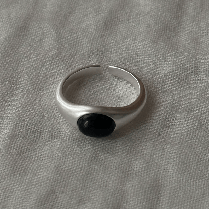 Handmade Silver Ring Collection – Pearl Rings, Open & Closed Designs — Original Handmade Silver Ring Collection – 925/999 Sterling detail view 9