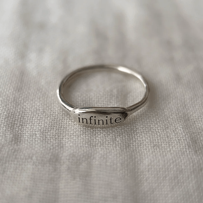 Handmade Silver Ring Collection – Pearl Rings, Open & Closed Designs — Original Handmade Silver Ring Collection – 925/999 Sterling detail view 11